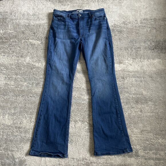 Morrison The Starlet Bootcut Jeans Womens 32 Denim Studio 54 32x32 - Picture 1 of 7